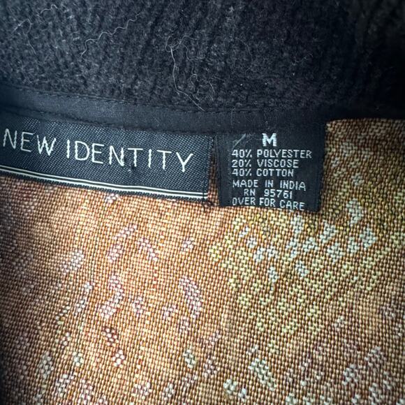 Vintage 90s New Identity Medium Women’s Tapestry Jacket Style Whimsey Retro - Picture 5 of 7